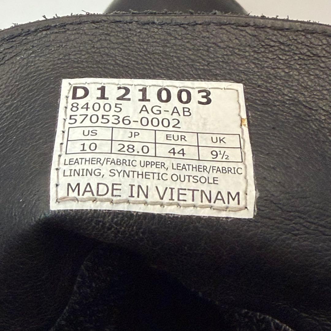 ウッチーダナー D121003 黒 ゴアテックス レザー 28cm