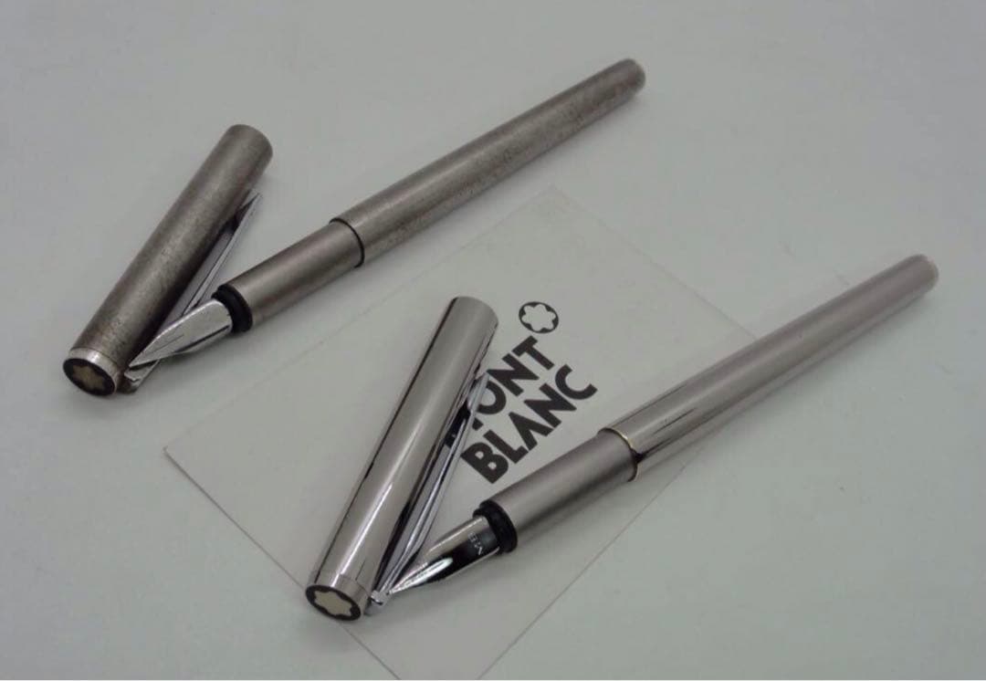 ⭐️モンブラン万年筆⭐️特注バフ仕上げ★鏡面仕上げの輝き際立つ極上ノブレスNo112