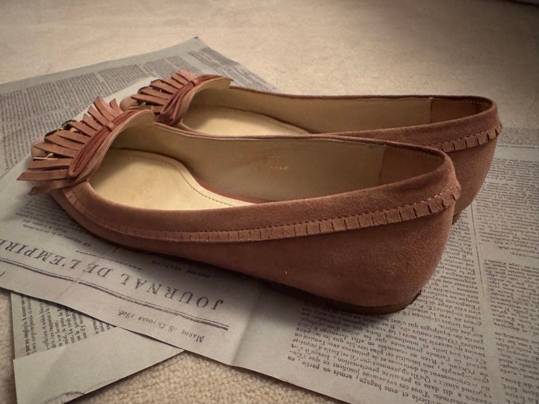 TOD'S フラットシューズ ピンク 37.5