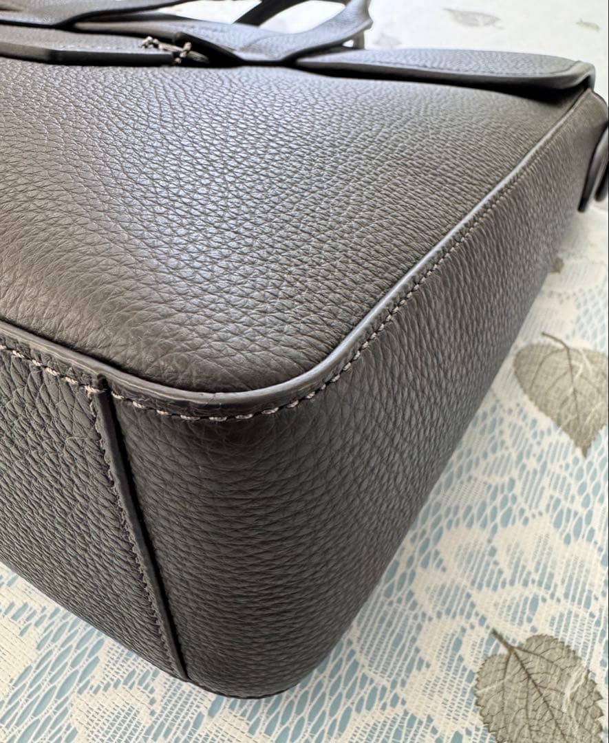 【ピコ治郎】COACHサリバントート本革黒ノートパソコン15.6㌅収納可