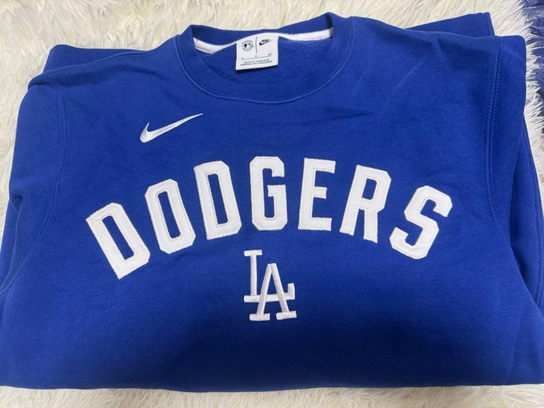 MLB公式NIKEナイキ ロサンゼルスドジャース公式ロゴトレーナー