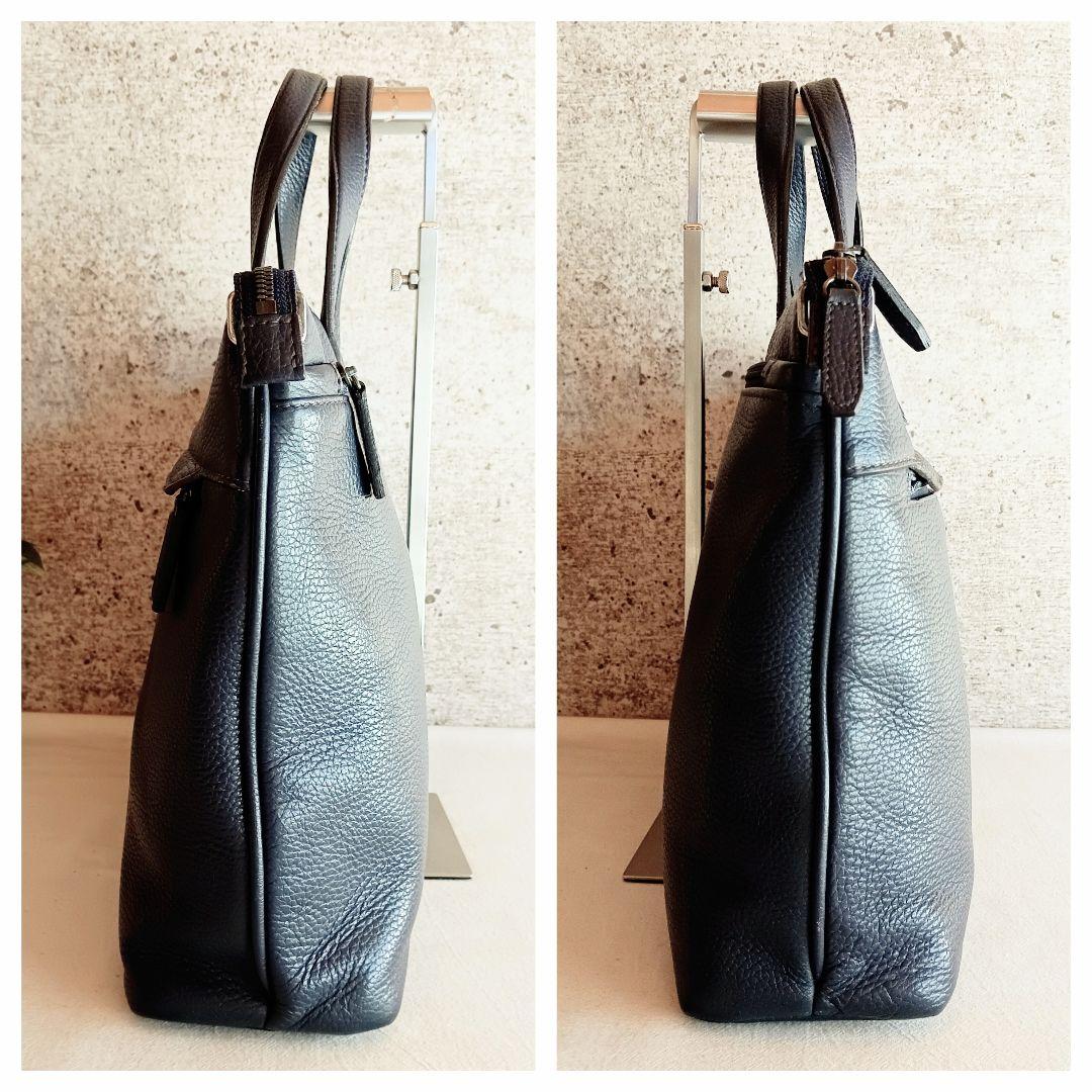 美品 フジタカ レザー 2way ショルダー トートバッグ 鞄 レディースメンズ