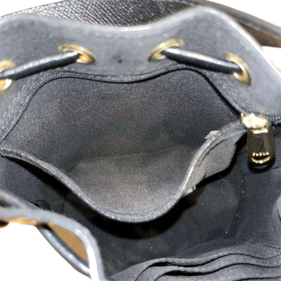 【未使用級】フルラ クリオ 2way ハンドバッグ ショルダーバッグ レザー 黒