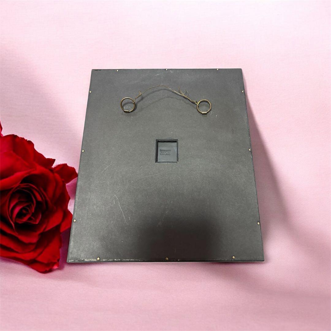 【 希少⠀】ウェッジウッド ブラックジャスパーレリーフ 壁飾り