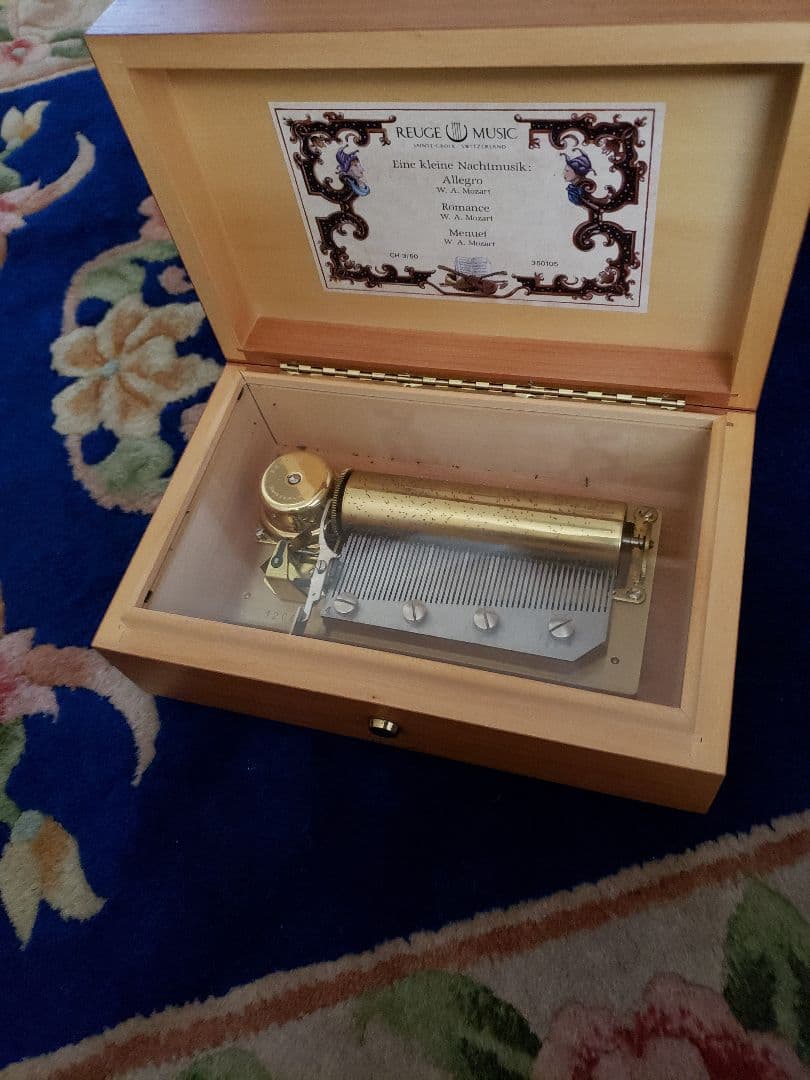 超美音　リュージュ　オルゴール　Reuge  52弁　ルージュ Reugue