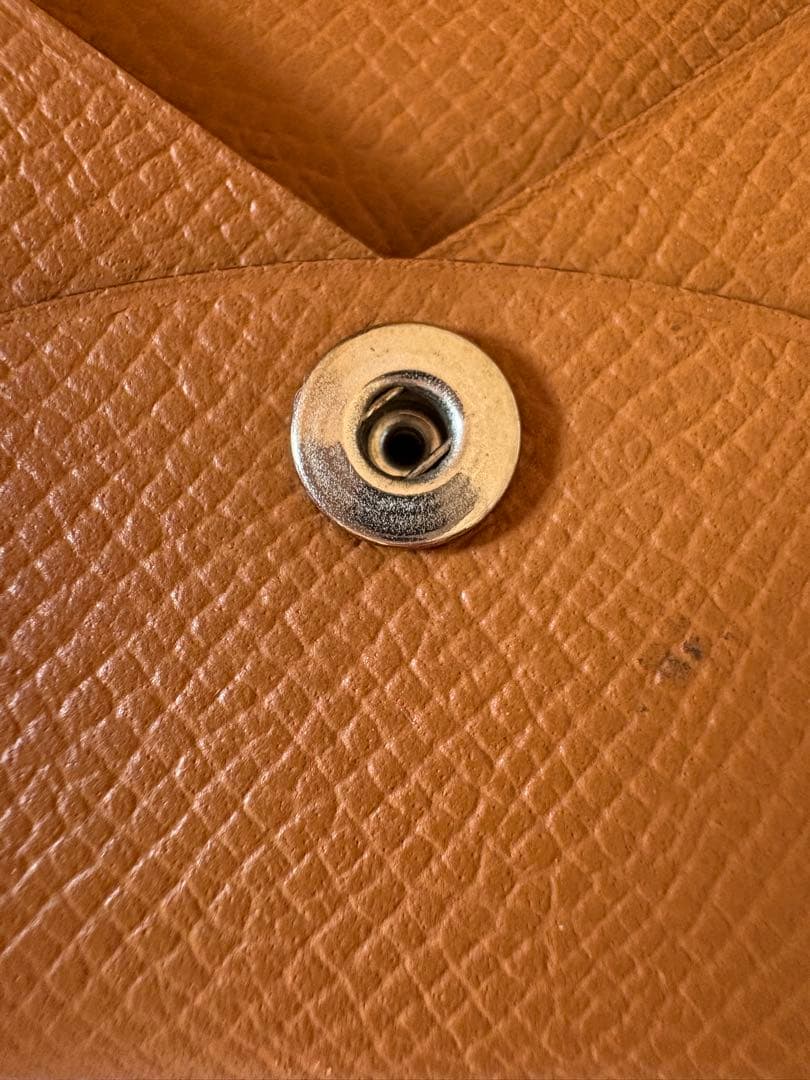 HERMES エルメス　カルヴィ エトゥープ カードケース　名刺入れ　パスケース