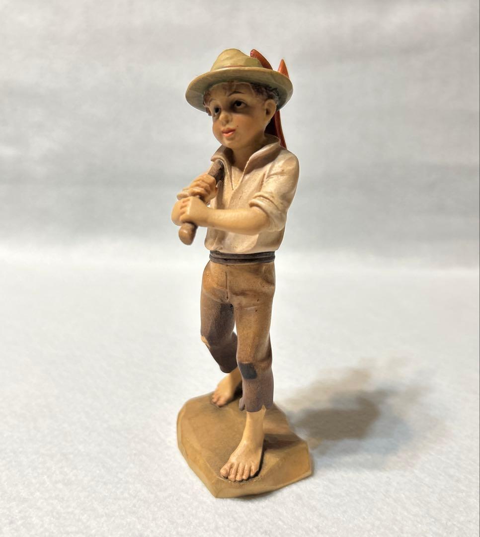 Walter Stahli Switzerland スイス 木彫 置物 工芸