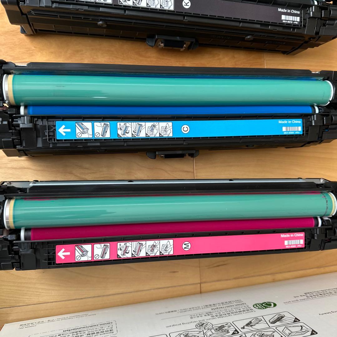 Canon 322 純正 トナーカートリッジ セット