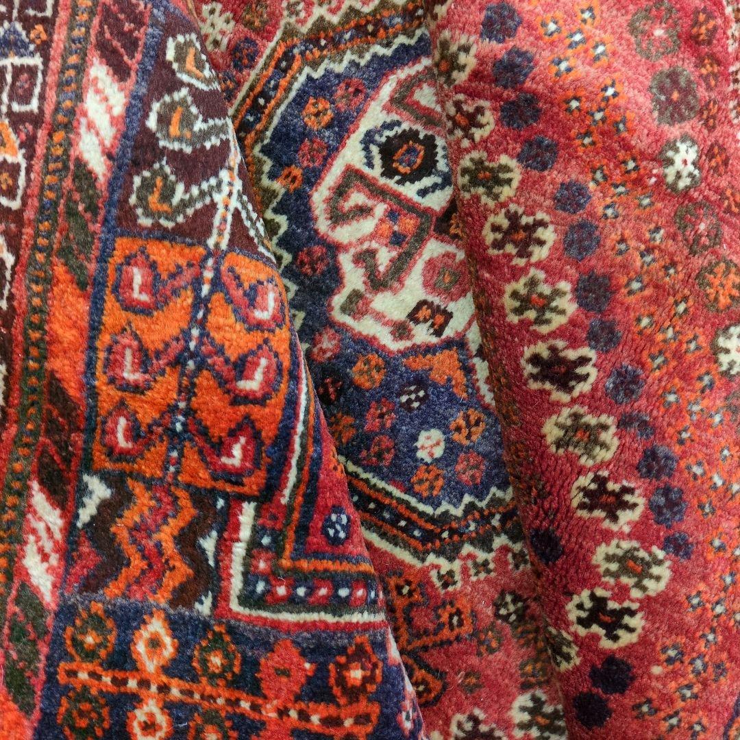 ペルシャ絨毯　シ－ラーズ産 230x144 クリーニング済 shiraz