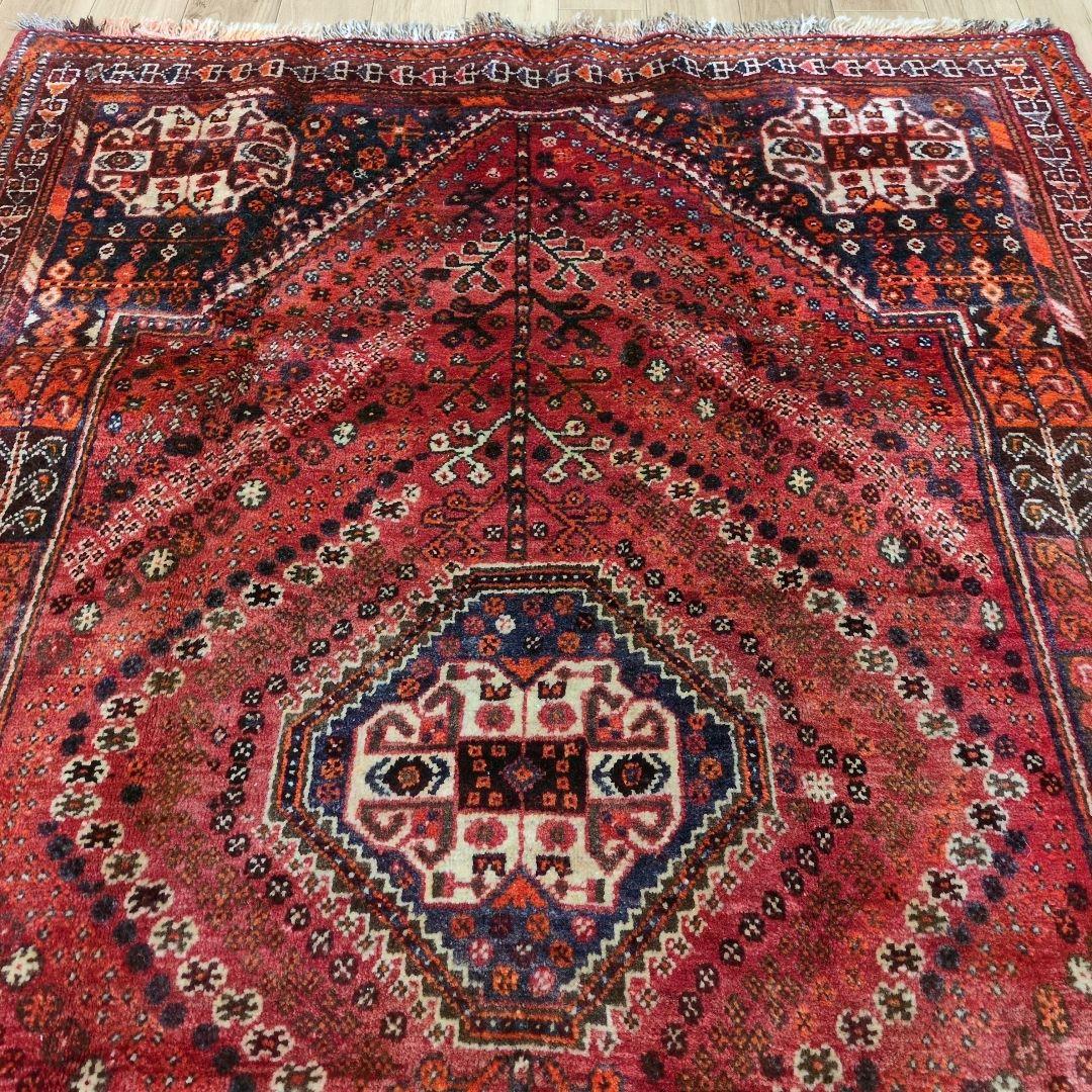 ペルシャ絨毯　シ－ラーズ産 230x144 クリーニング済 shiraz