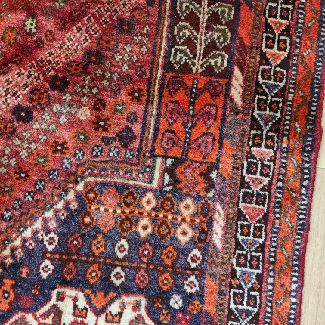 ペルシャ絨毯　シ－ラーズ産 230x144 クリーニング済 shiraz