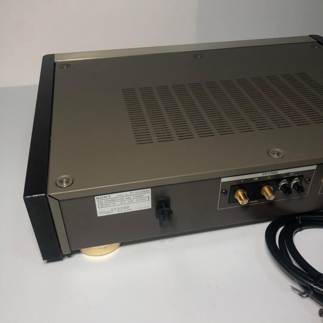 D177 SONY ソニー ST-S333ESA FM/AM チューナー