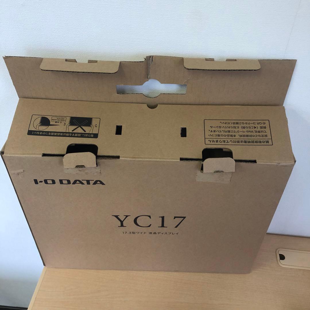 美品☆IODATA モバイルディスプレイ 17.3型 LCD-YC172A-FX