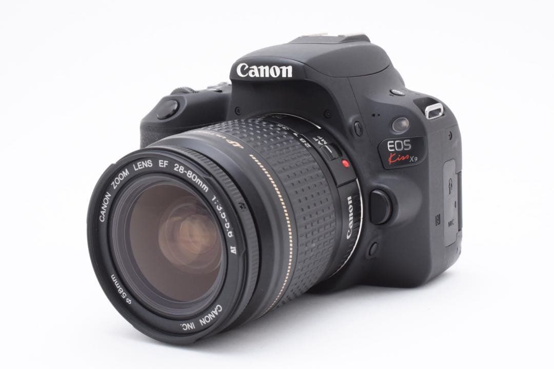 canon kiss x 9i標準レンズセットCanon EF 28-80mm