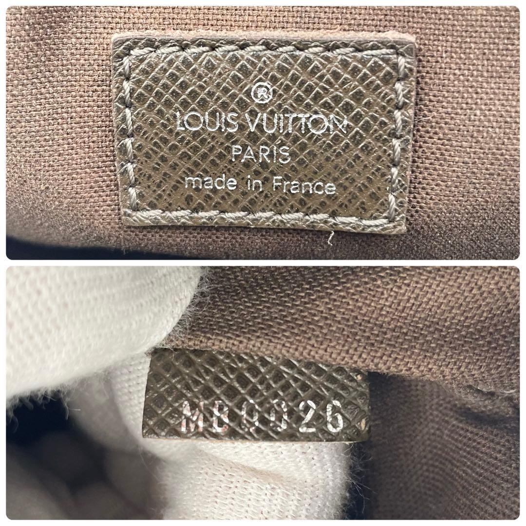 美品✨ルイヴィトン タイガ ディミトリM32462 ショルダーバッグ ブラウン