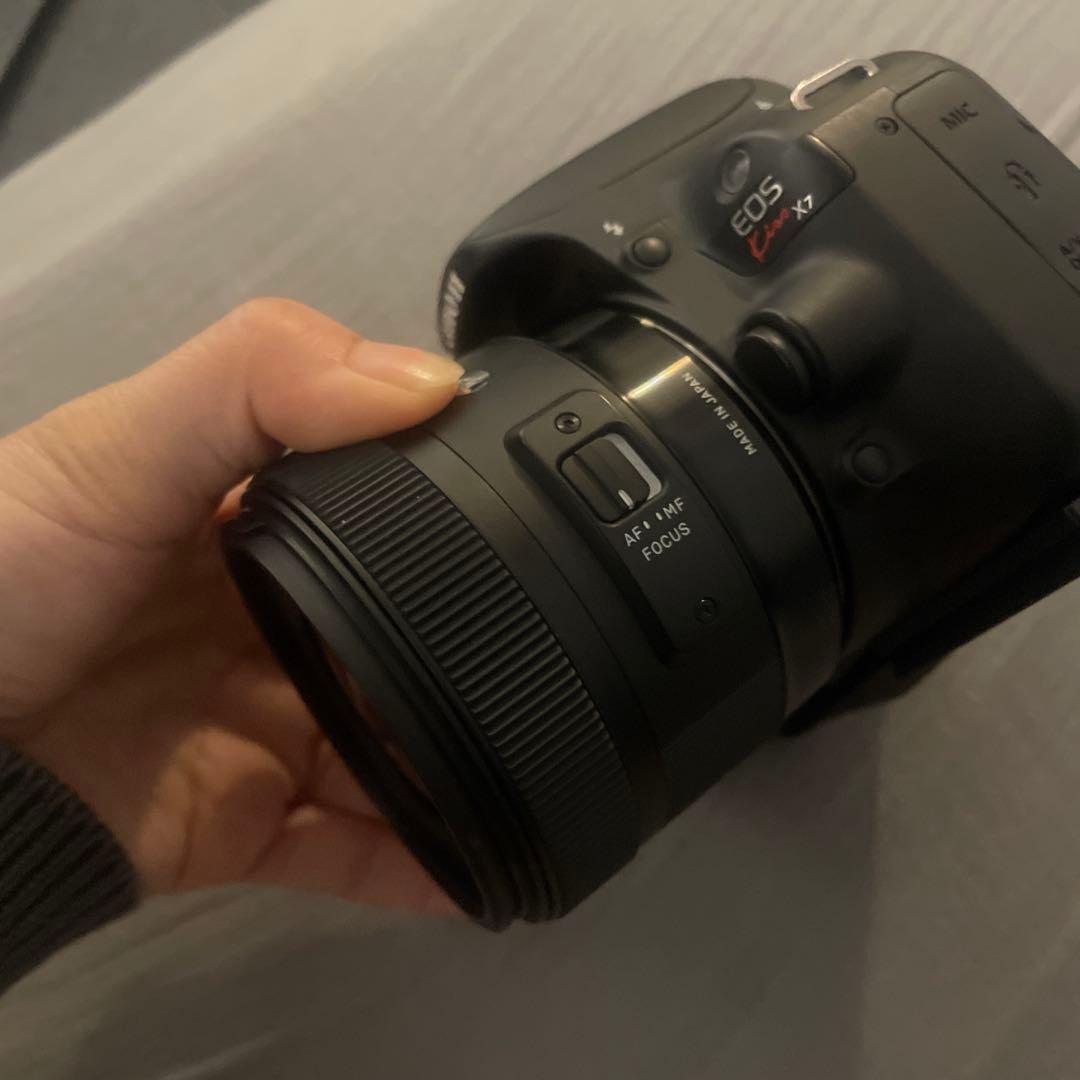 初心者に❗️一眼レフカメラ・シグマレンズセット　Canon EOS Kiss X7