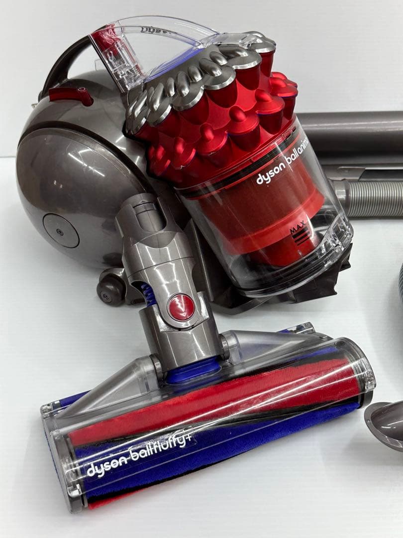 赤　レッド　美品　動作保証品　中古　ダイソン　Dyson CY25 掃除機　綺麗