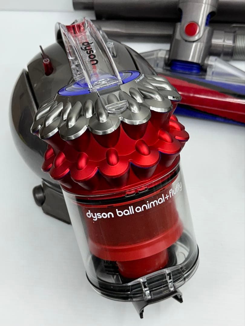 赤　レッド　美品　動作保証品　中古　ダイソン　Dyson CY25 掃除機　綺麗