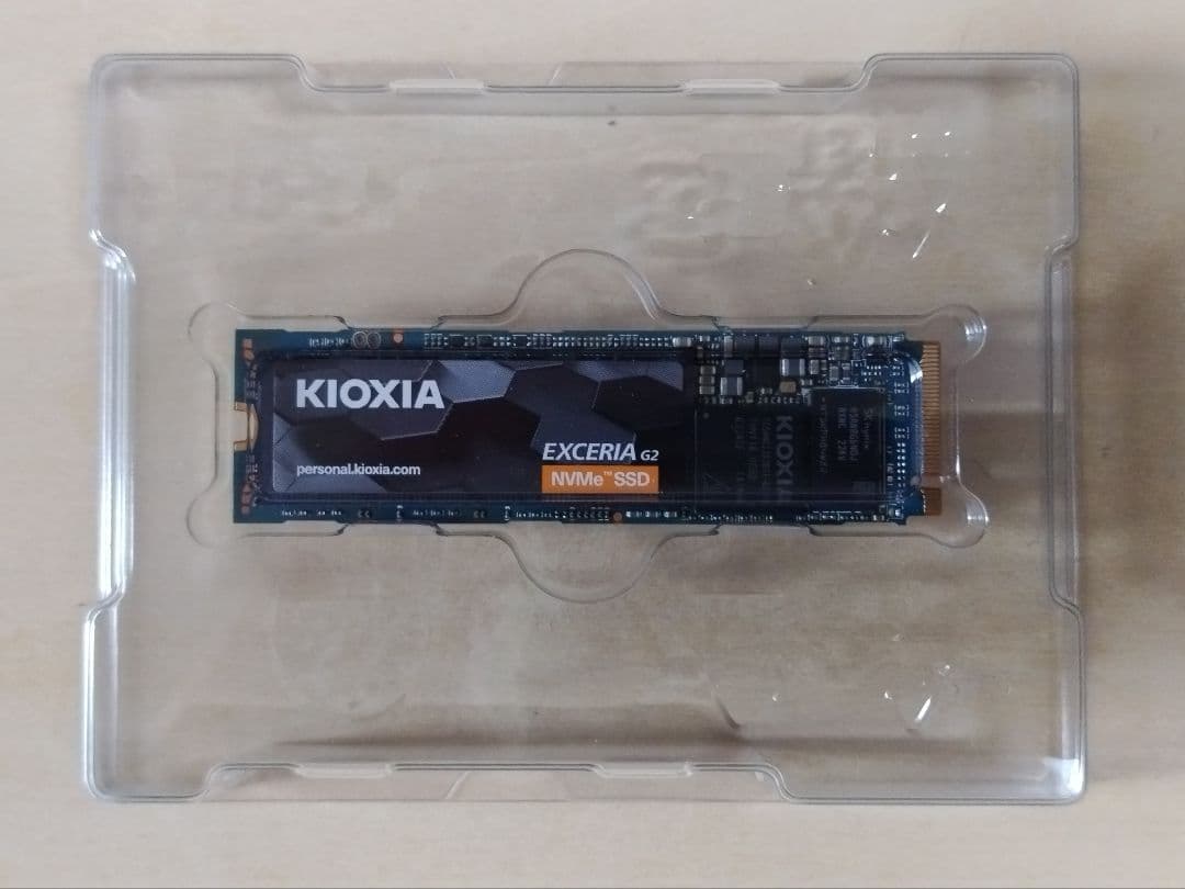 内蔵型SSD KIOXIA EXCERIA G2 1TB NVMe SSD