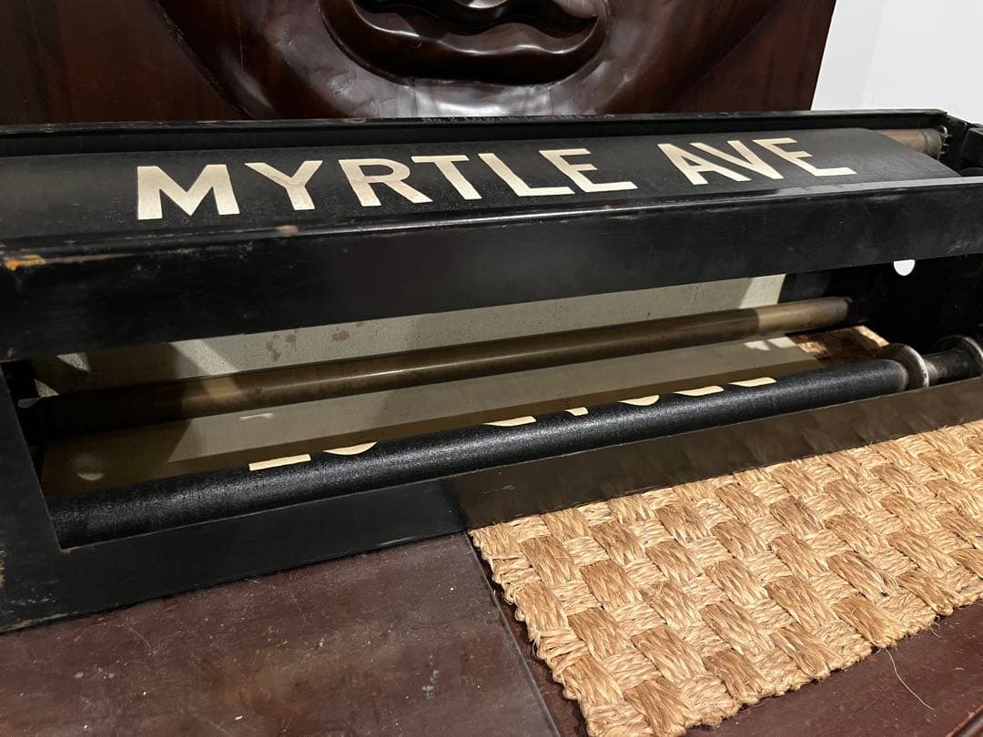 c*m様 アメリカンアンティーク　手動回転式サイン