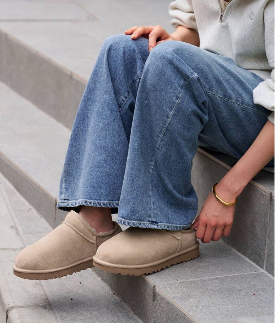 FRAMeWORK UGG/アグ CLASSIC SLIPPER ベージュ 23
