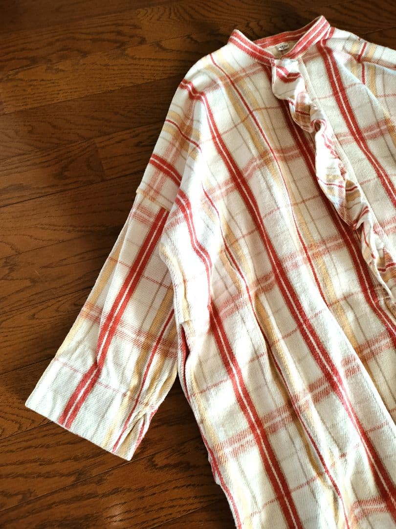 45R/45rpm【3.6万】oneoneいろいろインドネルのフリルチュニック