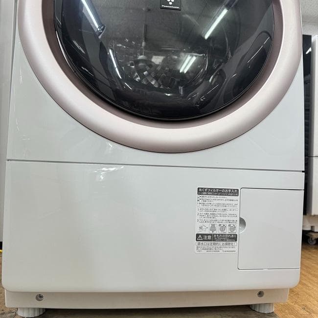 超美品【 SHARP 】シャープ ドラム式洗濯乾燥機 ES-S7G