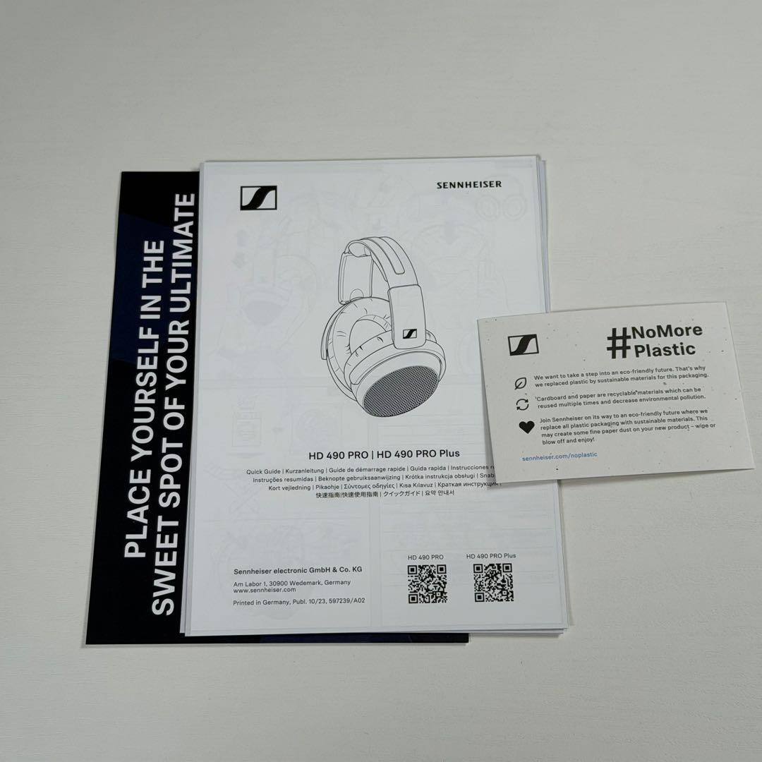 Sennheiser HD 490 PRO 開放型スタジオ有線ヘッドホン