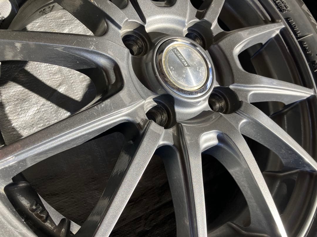 ①ブリジストン⭐︎155/65R14⭐︎冬⭐︎タイヤホイール2本セット