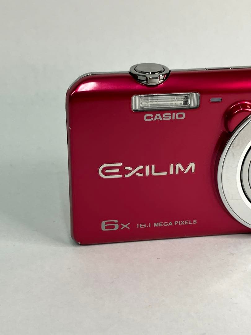 CASIO EXILIM EX-ZS25 デジタルカメラ レッド デジカメ