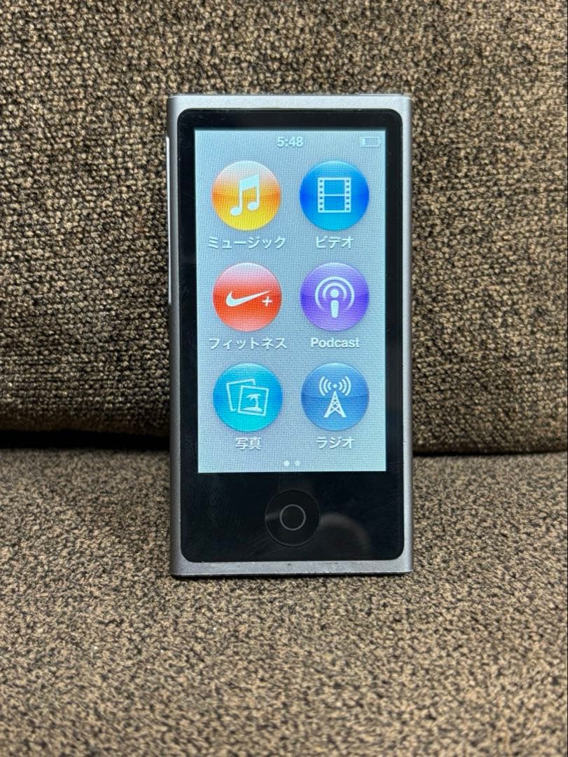 iPod nano 第７世代 スペースグレイ 16GB 動作確認済