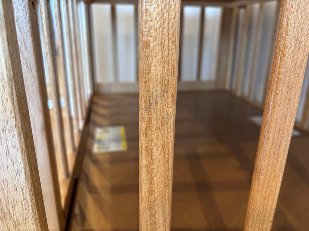 ミニベビーベッド_カトージ(KATOJI)_ナチュラル