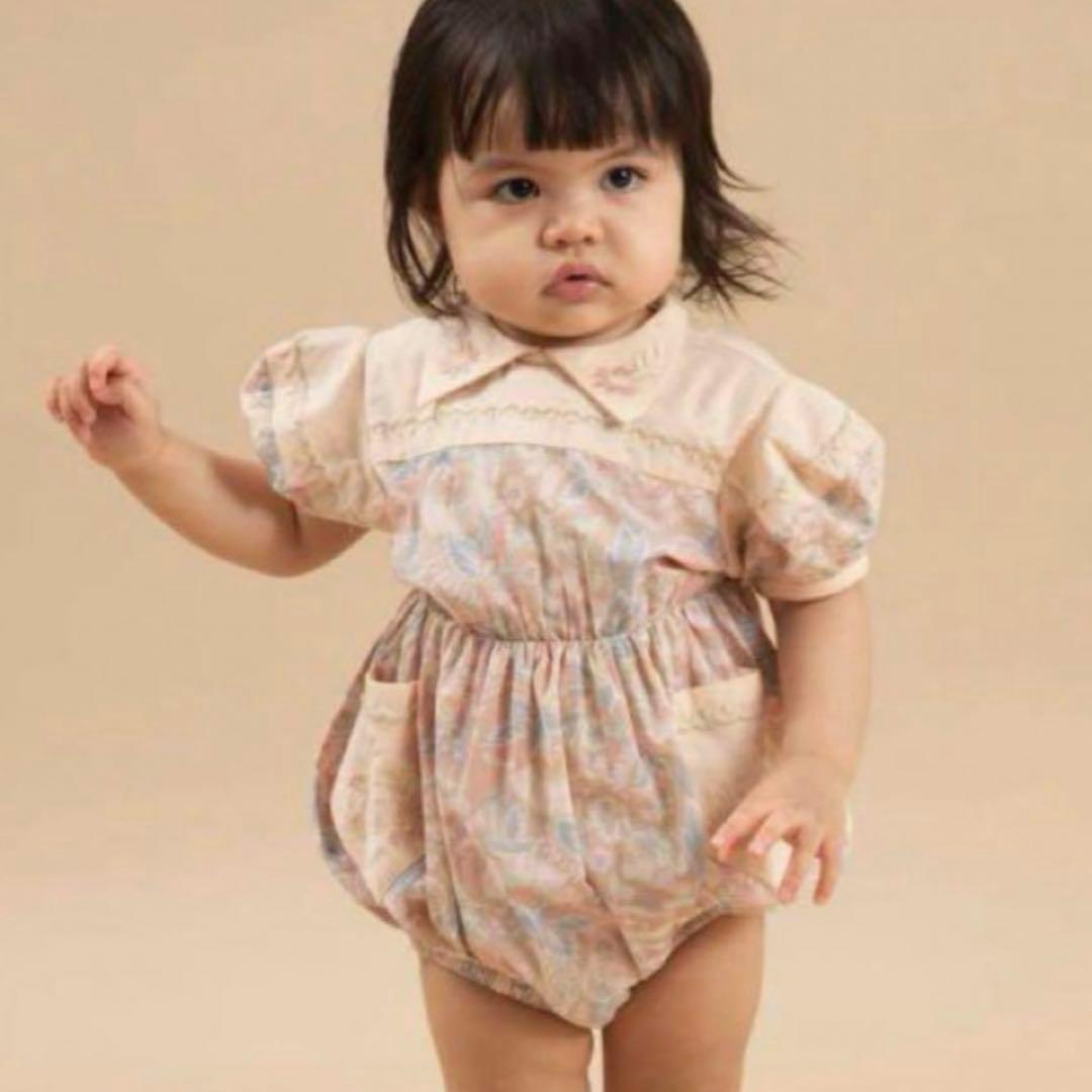 apolina ロンパース（後ろボタン一つなし）