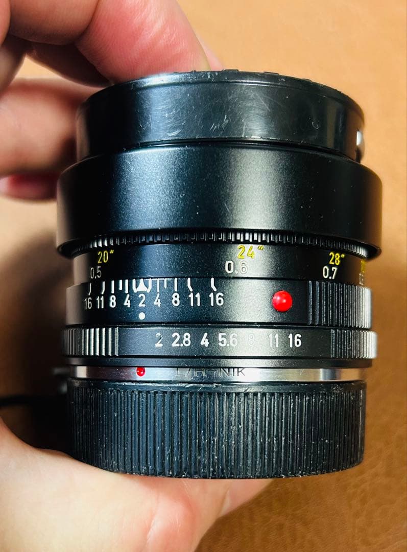 Fマウント改Leica Summicron-R 50mm F2 2cam ズミク