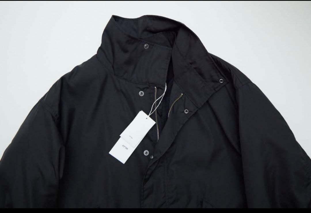【極美品】ATON  DYE NYLON SHORT MODS COAT
