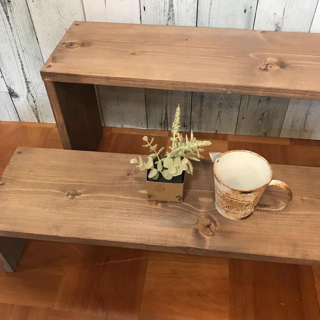 シェルフ 飾り棚 幅70cm パイン材