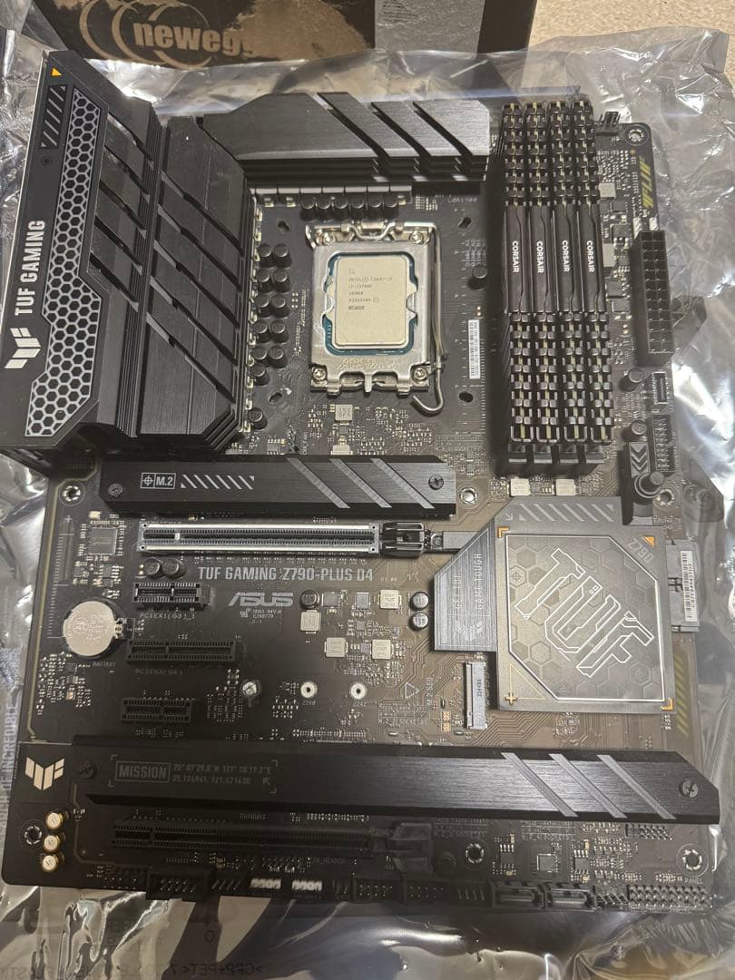 Intel core i7 13700k & マザーボード メモリ セット