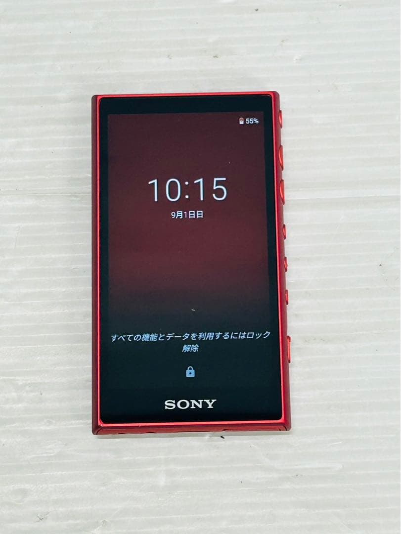 ★ジャンク★SONY ウォークマン NW-A105 レッド　102