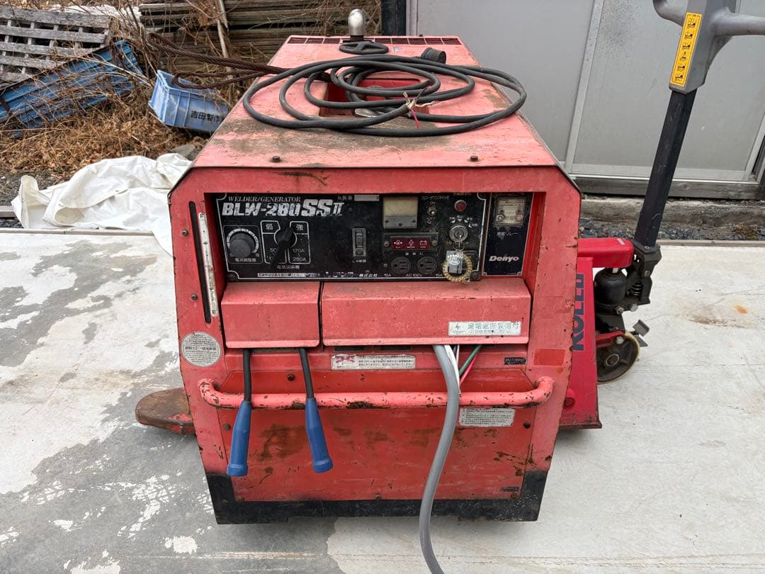 Denyo BLW-280SS II 溶接機・発電機　ウェルダー