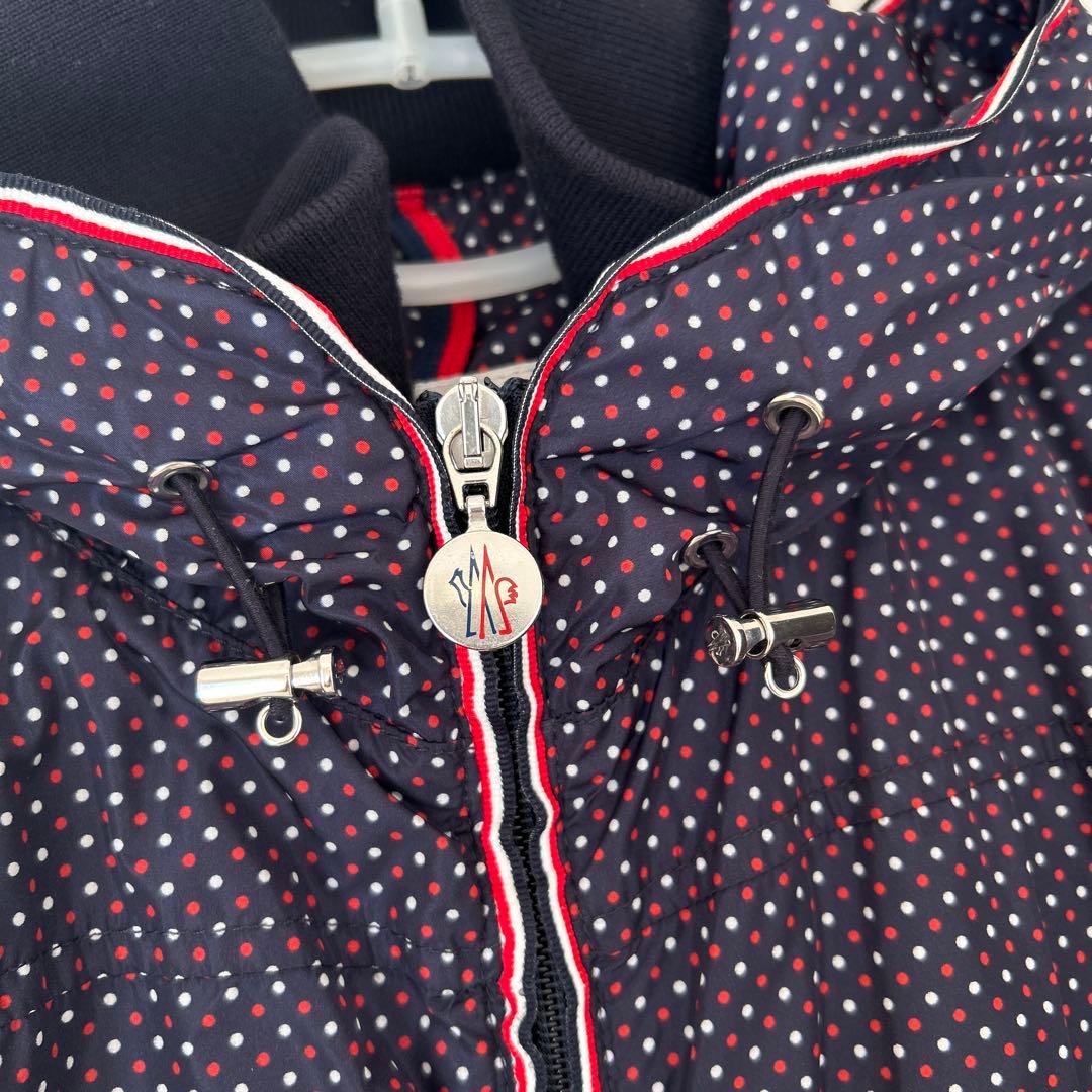 MONCLER モンクレール　メンズナイロンジャケット　ネイビードット　サイズM
