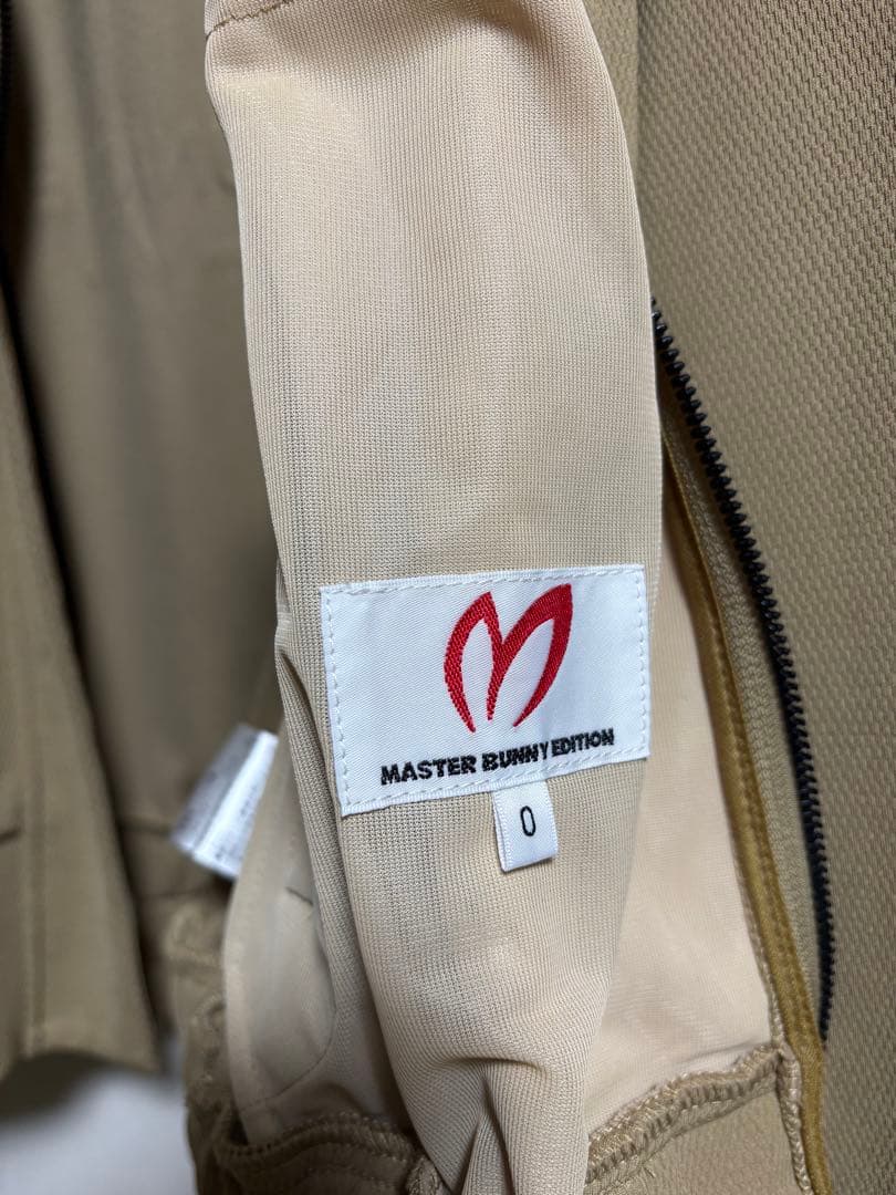 MASTER BUNNY 上下セットアップ　サイズ0(S) 美品　ベージュ