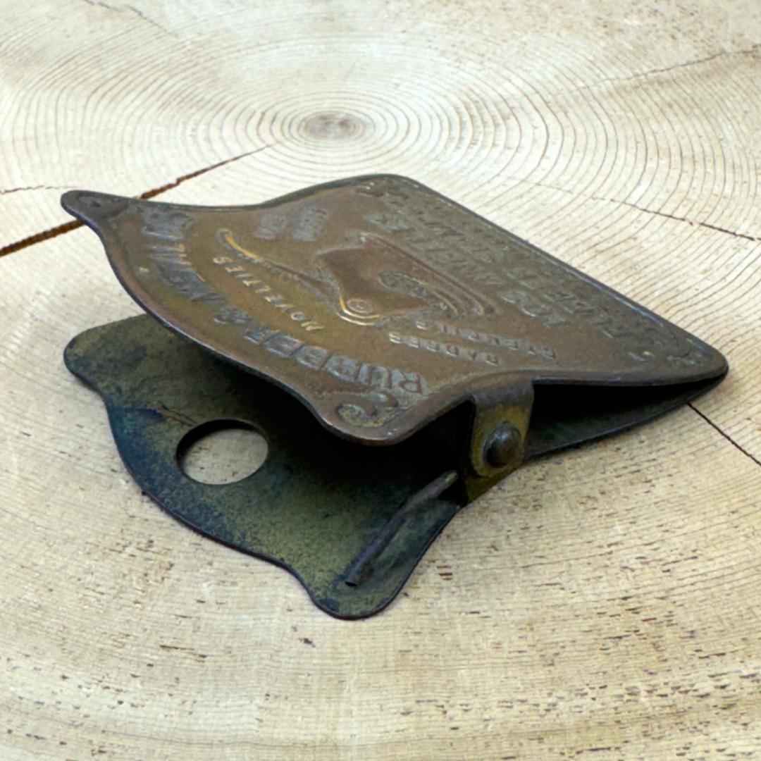 アドバタイジング クリップ ペーパークリップ レターホルダー 販促 アンティーク