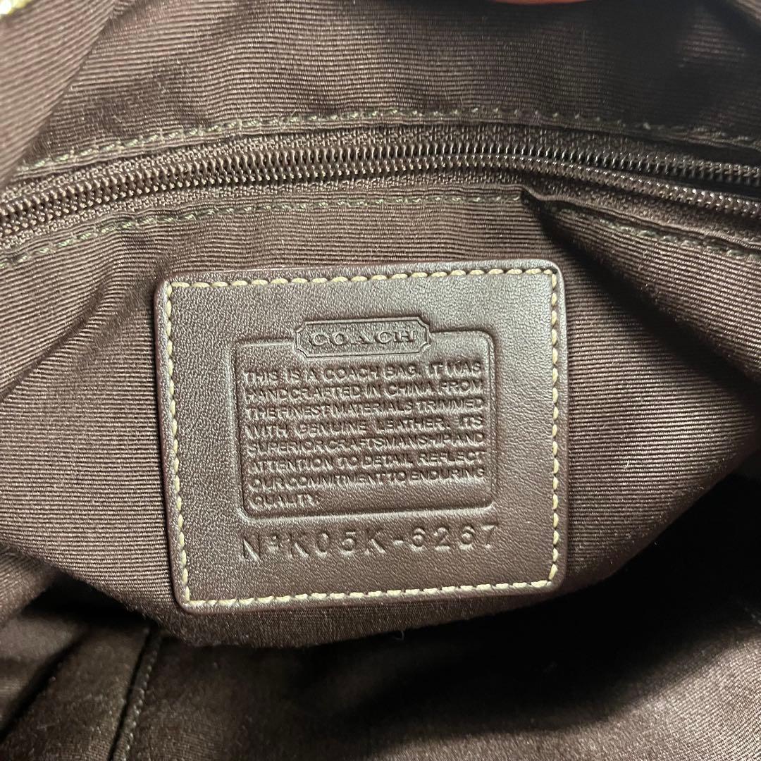 バッグ Vintage Coach Hobo Signature Bag