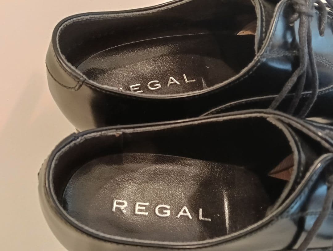 【美品】リーガル　23.5　REGAL 冬靴　冬底　コロバンショ　ノンスリップ