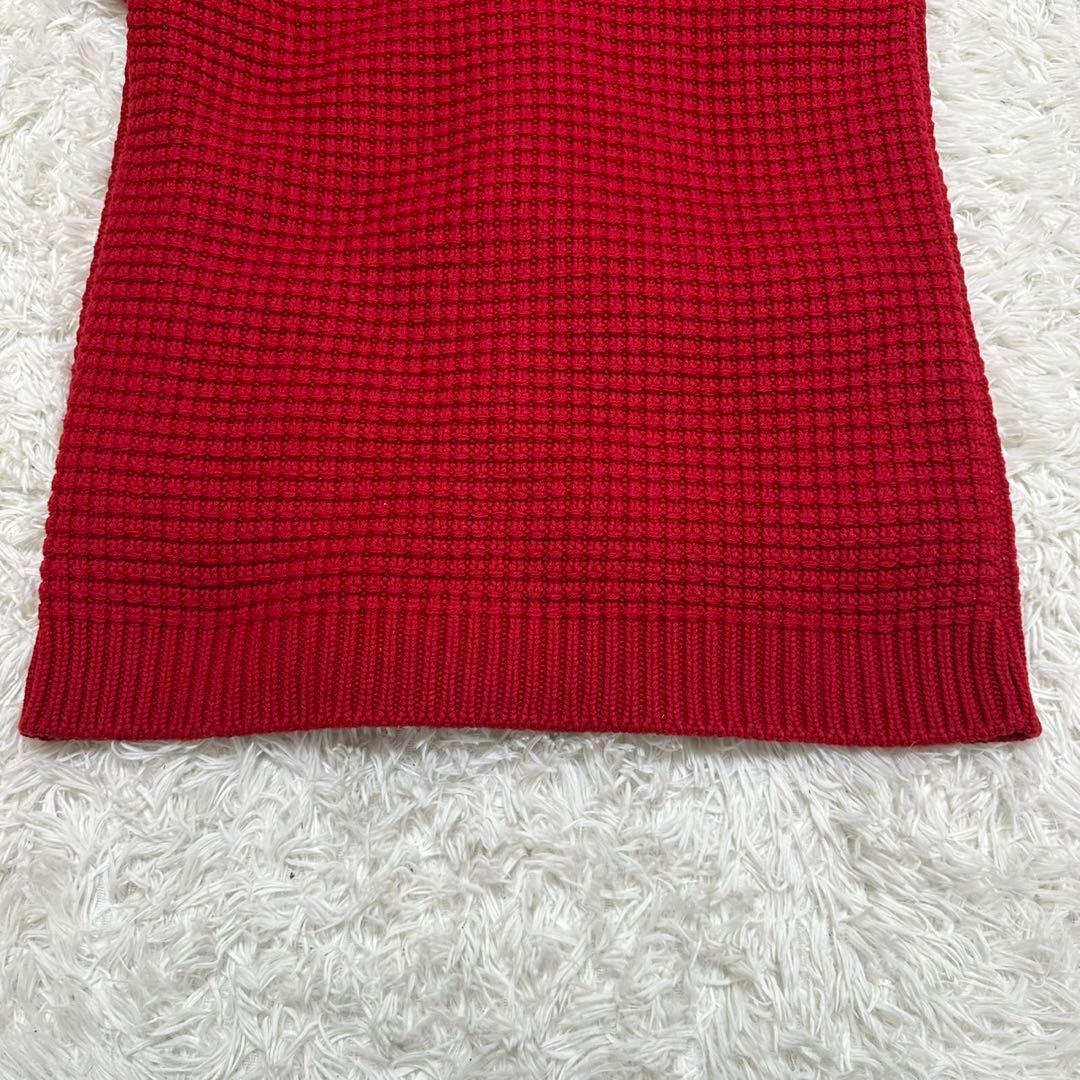 希少カラー バーク ダッフルコート 編み込みジャケット アウター 肉厚 イタリア