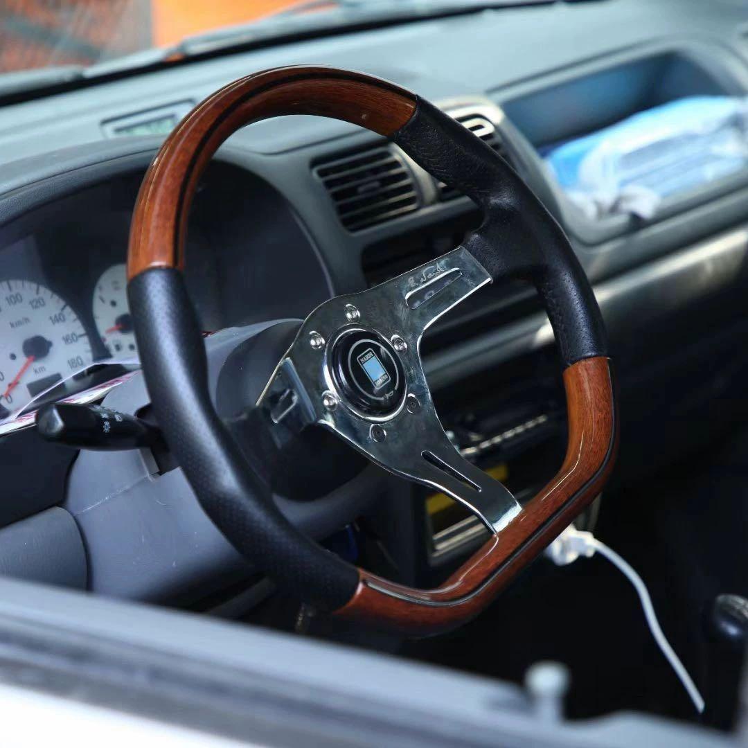 NARDI ナルディクラシック ウッド D カリスタ ステアリング 14インチ