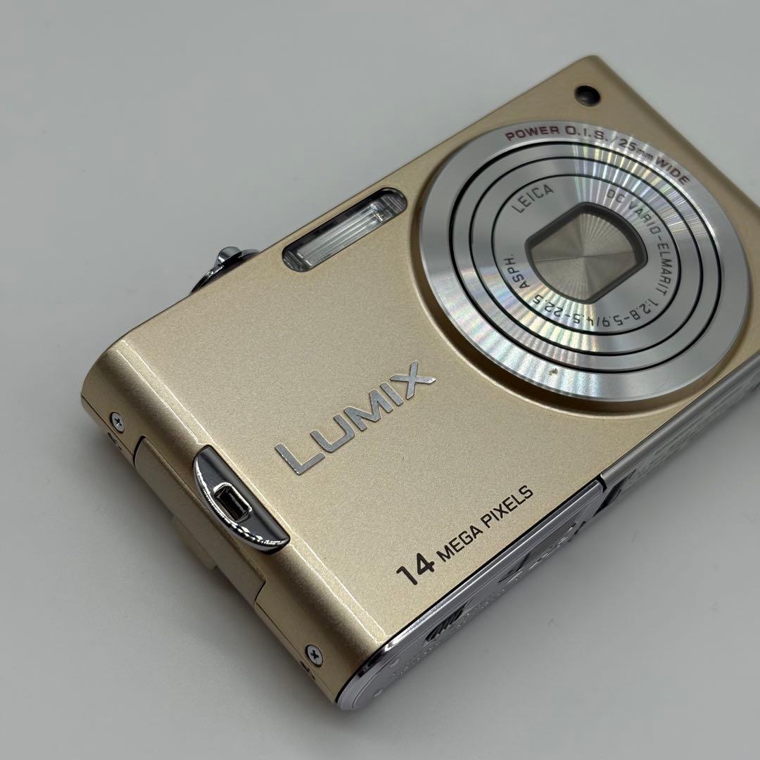 【美品】Panasonic LUMIX DMC-FX66（ゴールド）
