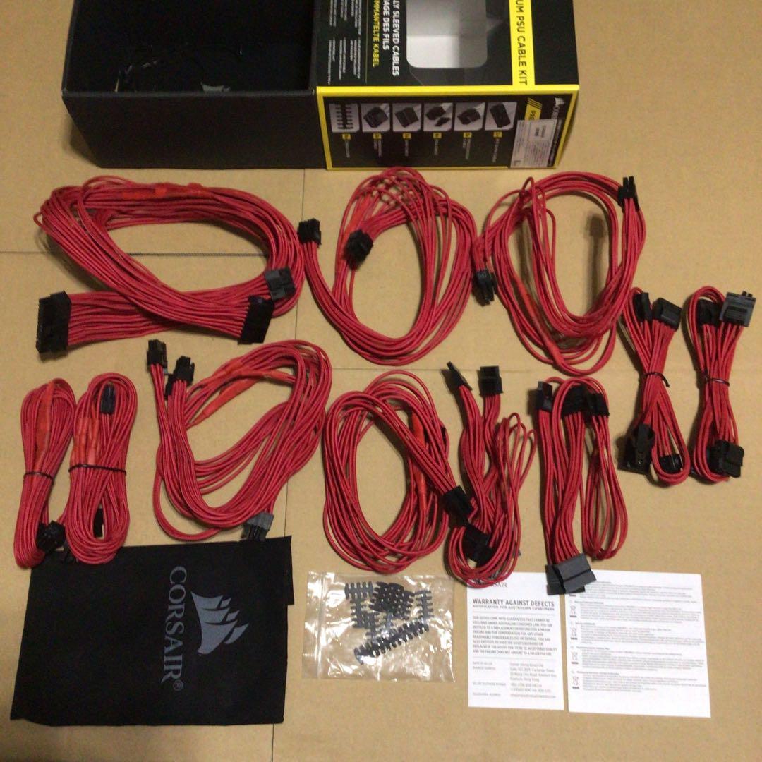 未使用品　CORSAIR プレミアム PSUケーブルキット　CP-8920152
