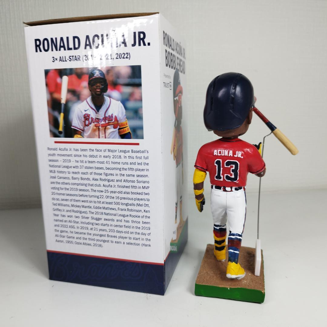 ロナルド アクーニャ ジュニア Jr ボブルヘッド 新品 球場配布品 IE14