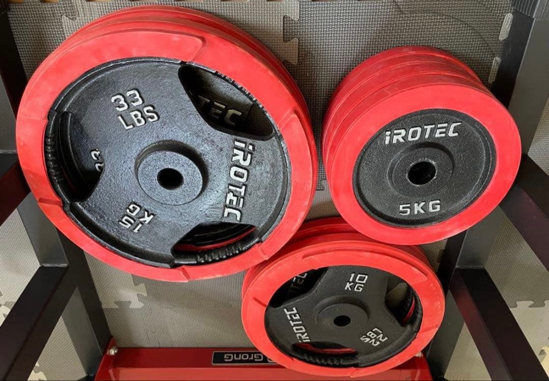 ベンチプレスセット GronG iROTEC 引き取り限定‼️